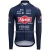 Maglia 2022 Alpecin-Fenix Manica Lunga Blu